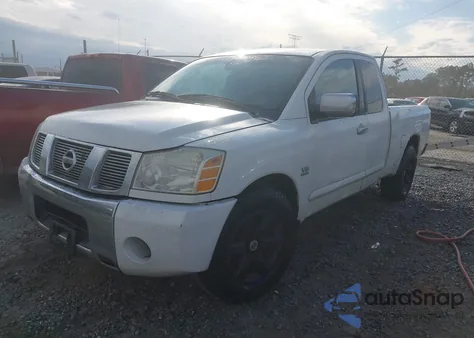 2004 Nissan Titan Se from USA, damaged, VIN 1N6AA06A74N577082